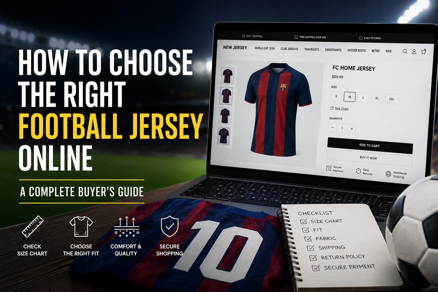 How to Choose the Right Football Jersey Online: A Complete Buyer’s Guide
